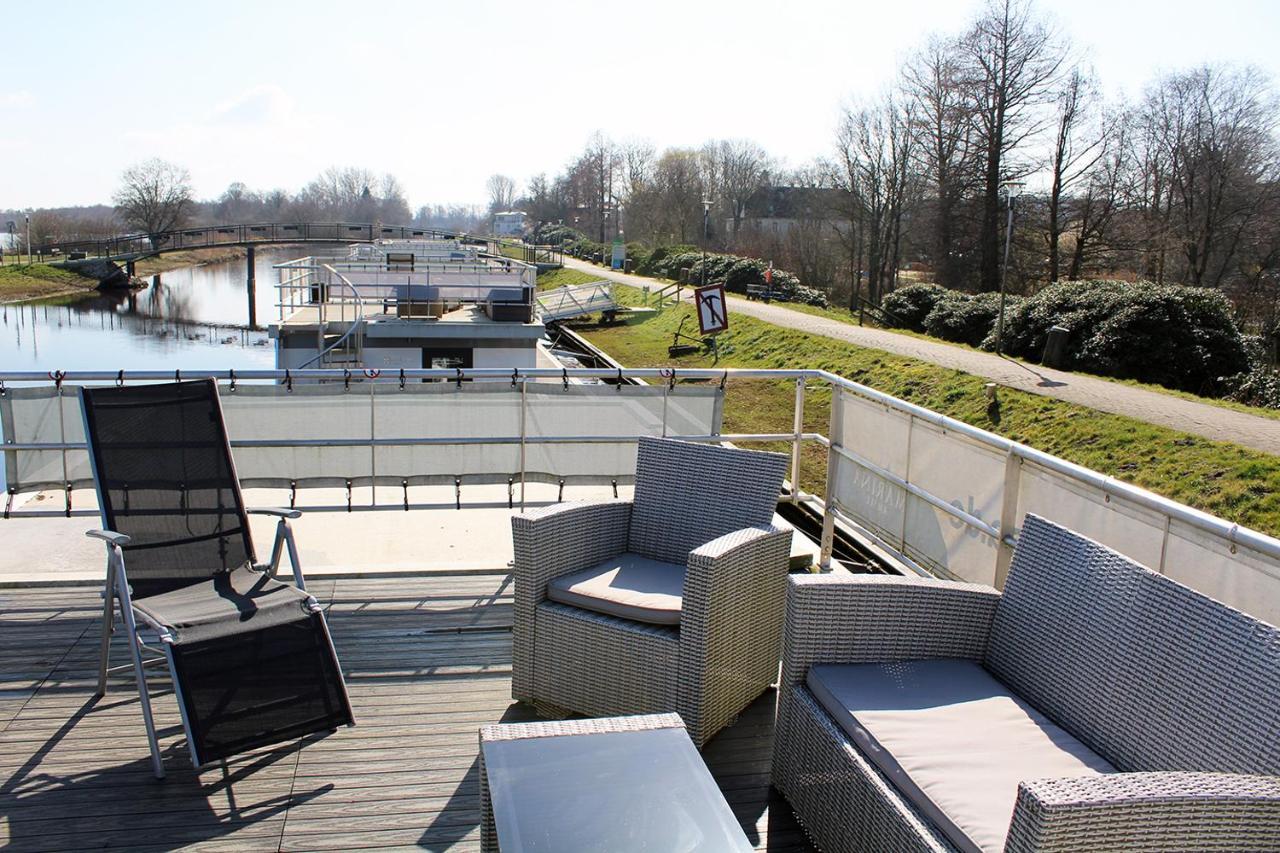 Hausboot In Bad Bederkesa Hotel Kültér fotó